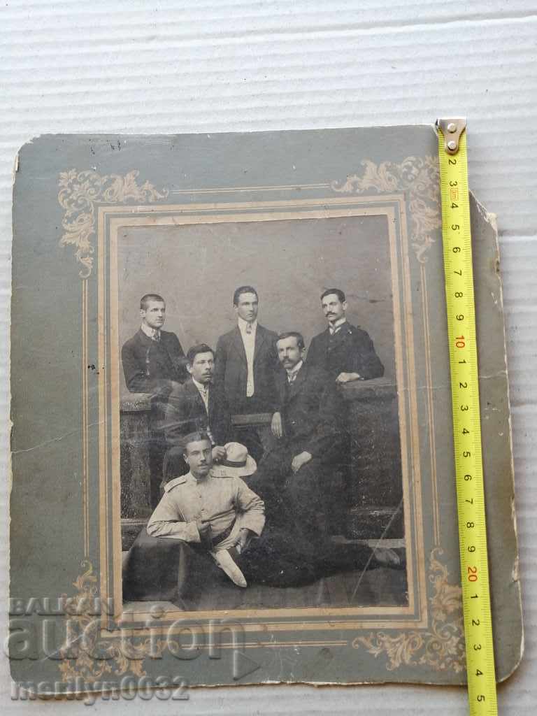 Auction Old cardboard picture photography portrait Auction Old cardboard picture photography portrait