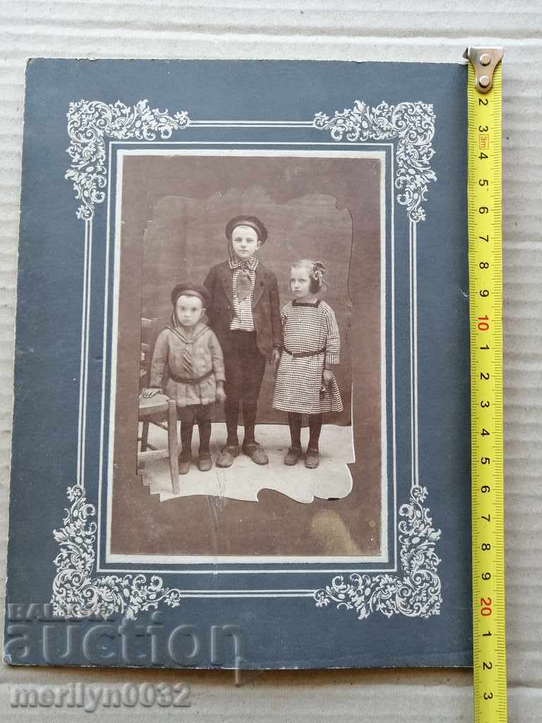 Auction Old cardboard picture photography portrait Auction Old cardboard picture photography portrait