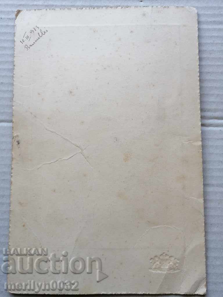 Old cardboard picture photography portrait - 5