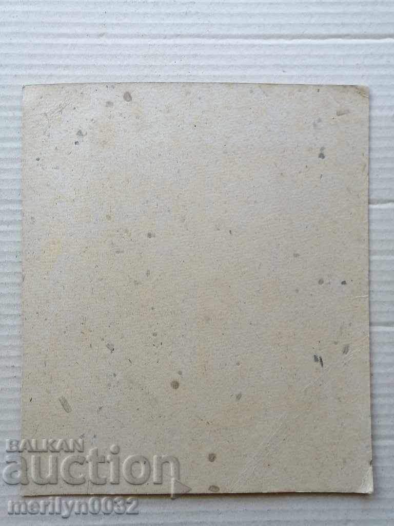 Auction  Old cardboard picture photography portrait