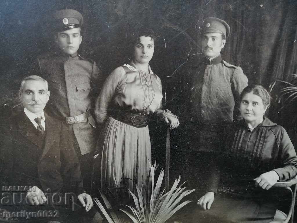 Old cardboard picture photography portrait with price 29.00 BGN | € 14.83