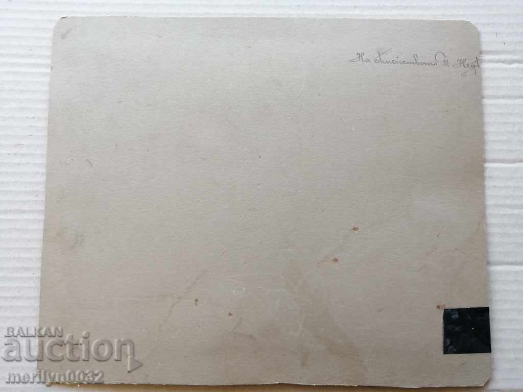 Auction  Old cardboard picture photography portrait