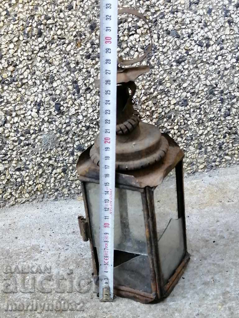 Old lantern lamp, spotlight primitive with price 48.00 BGN | € 24.54