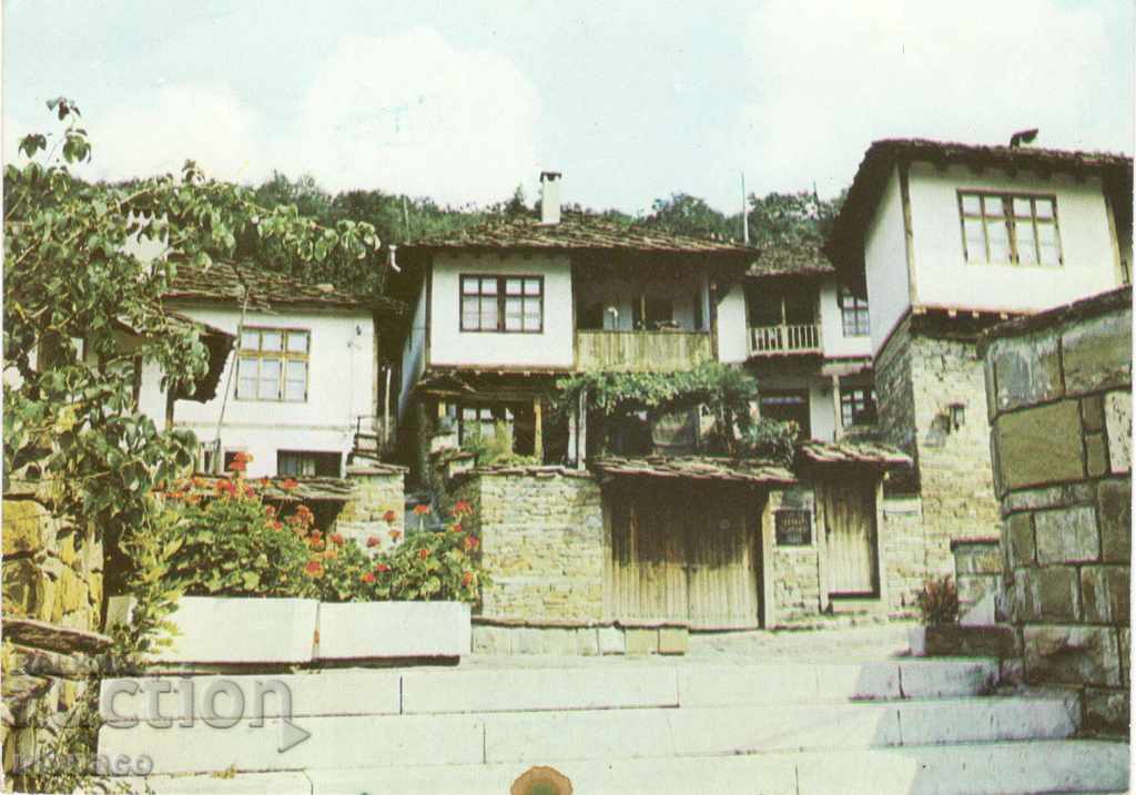 Carte poștală veche - Lovech, cartierul „Varosha”