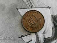 Monedă - Marea Britanie - 1/2 (jumătate) bănuț | 1949.