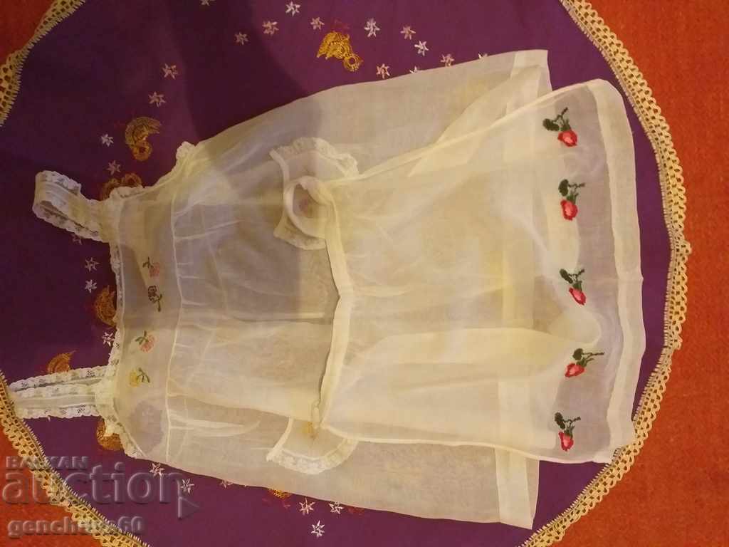 Licitație Anii 50 rochie copii autentice, șorț etc.