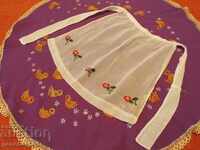 The 50s. Authentic children's apron, dress, etc.