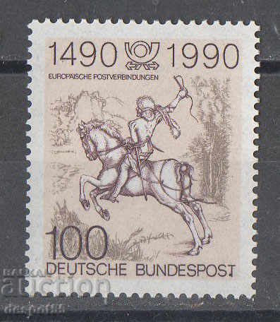 1990. Германия. 500 г. от първата пощенска пратка.