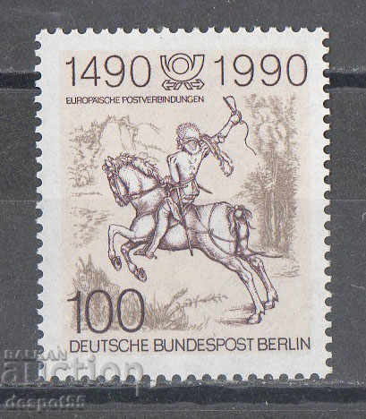 1990. Берлин. 500 г. от първата пощенска пратка.