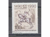 1990. Берлин. 500 г. от първата пощенска пратка.