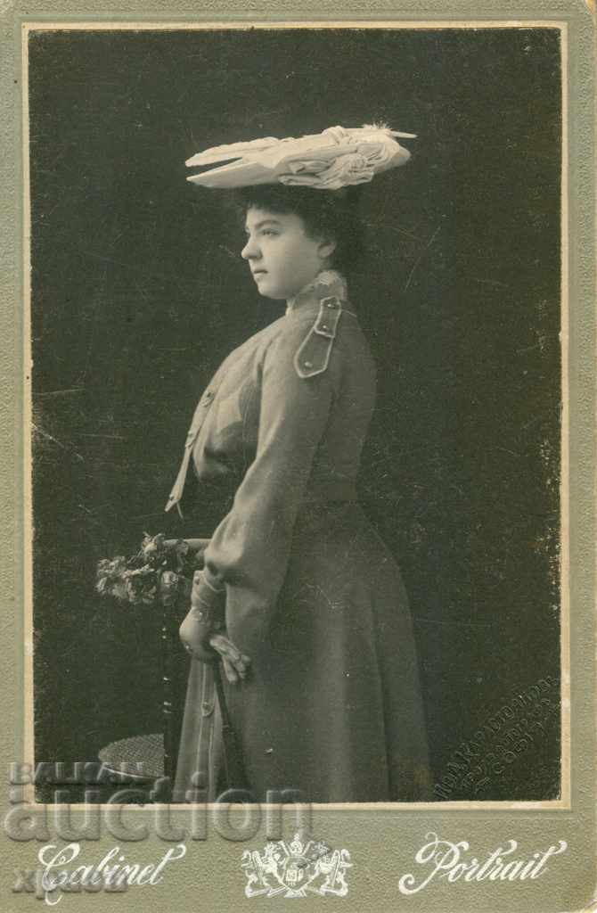 СТАРА ФОТОГРАФИЯ - КАРТОН - 1198