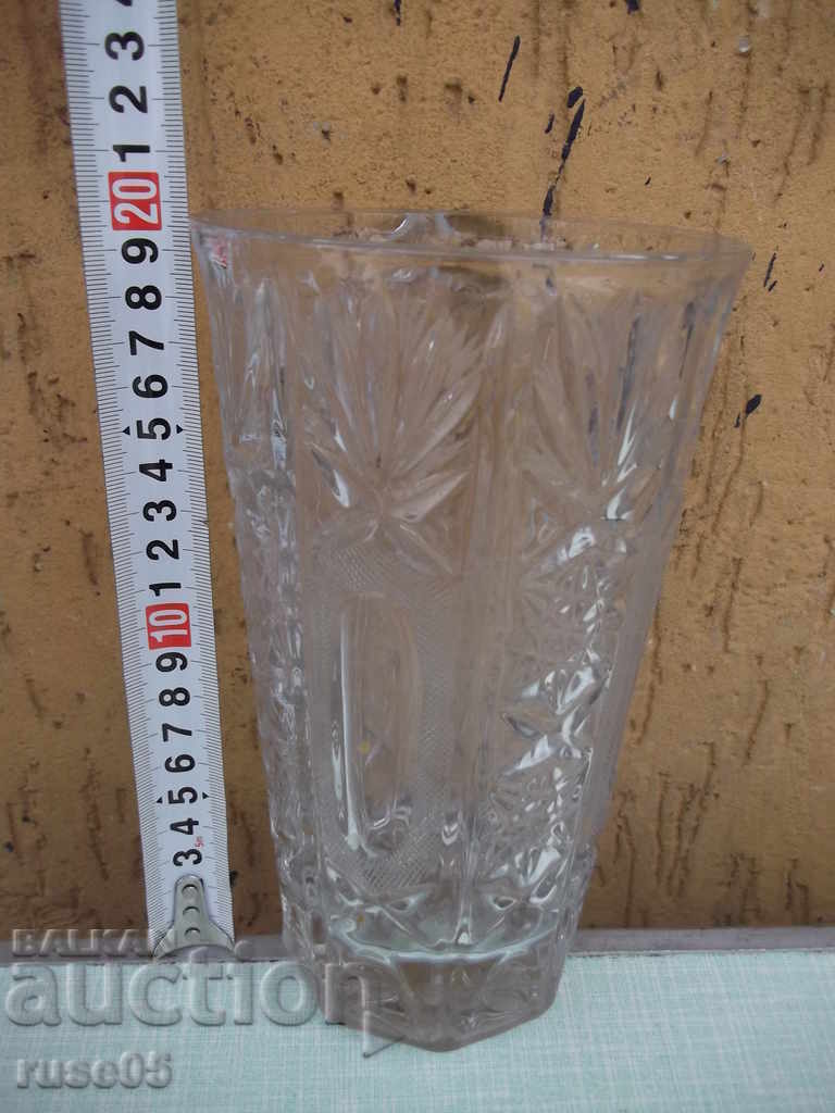 Crystal vase - 2 with price 20.00 BGN | € 10.23 Crystal vase - 2 with price 20.00 BGN | € 10.23