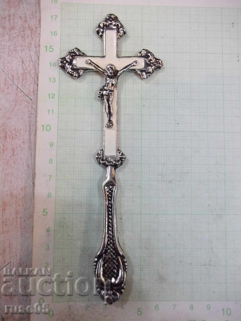 Cruce cu crucifix - 67,77 gr.