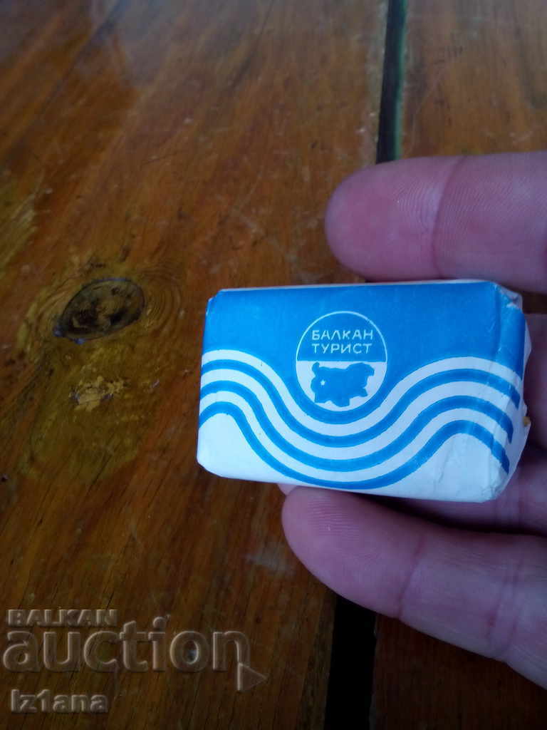 Delivery of Old Balkantourist soap