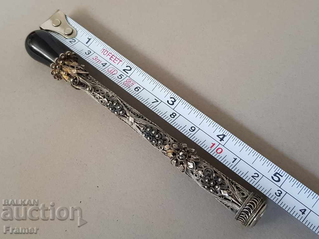 Revival Chorbadji Silver Filigree Cigarette - 7 Revival Chorbadji Silver Filigree Cigarette - 7