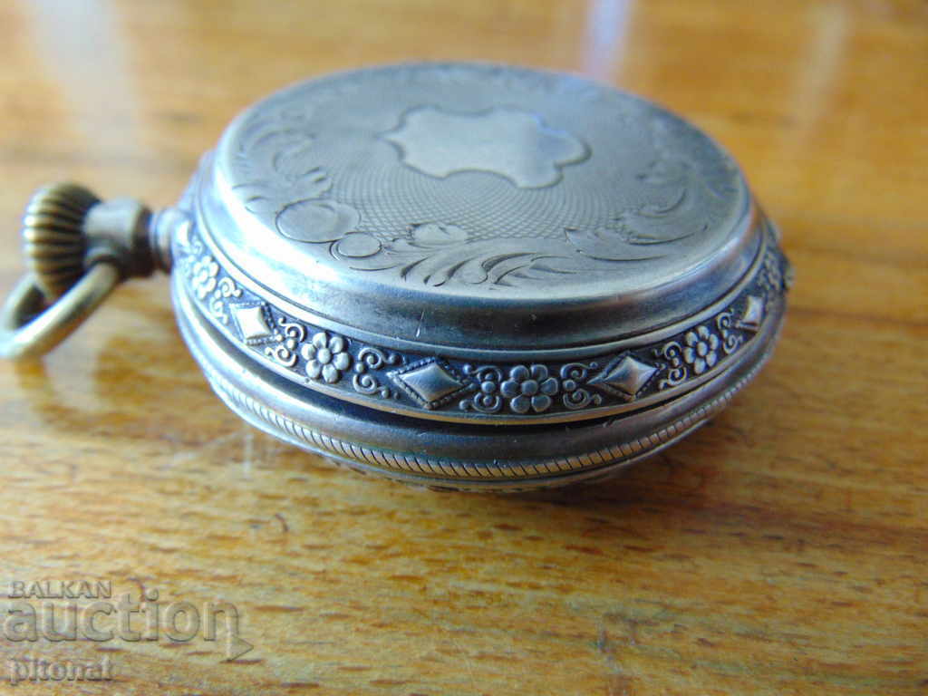 Silver case with 1893 pocket watch lids - 6 Silver case with 1893 pocket watch lids - 6