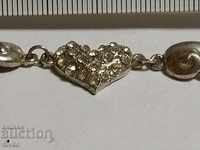 Bracelet stones heart