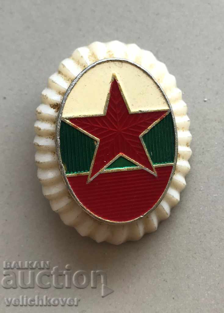 27483 Bulgarian officer's cockade of the 70's