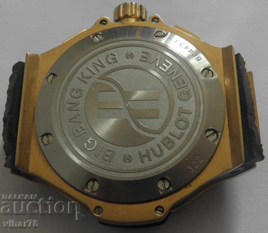 QUARTZ MEN'S MANUAL CHRONOGRAPH HUBLOT REPLICA WATCH - 6 QUARTZ MEN'S MANUAL CHRONOGRAPH HUBLOT REPLICA WATCH - 6