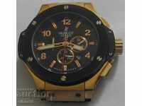 QUARTZ MEN'S MANUAL CHRONOGRAPH HUBLOT REPLICA WATCH