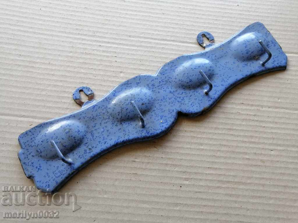 Delivery of Enamelled hanger from the socialist era, enamel Delivery of Enamelled hanger from the socialist era, enamel