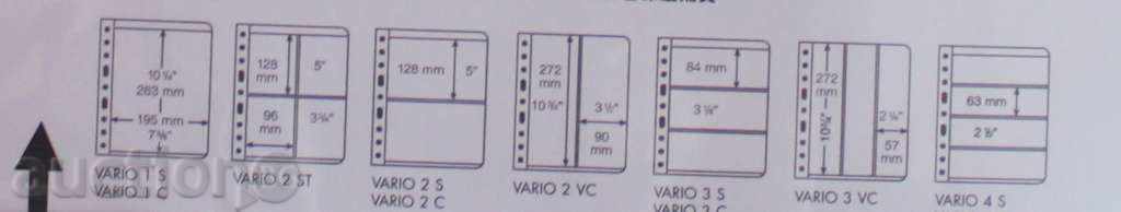 Fișe pentru bancnote din sistemul VARIO de la Leuchtturm cu preț € 8.00 | 15.65 BGN