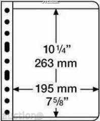 Auction banknote sheets from the Leuchtturm VARIO system - Auction banknote sheets from the Leuchtturm VARIO system -