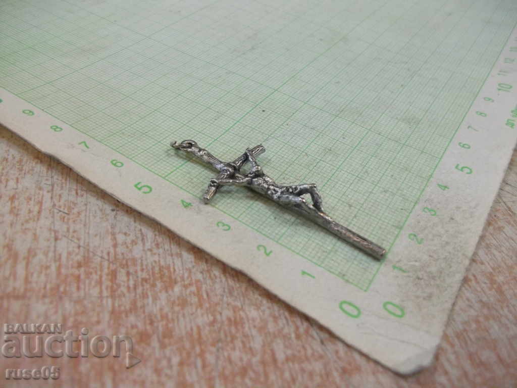 Cross with a crucifix - 3.37 g. with price 10.00 BGN | € 5.11 Cross with a crucifix - 3.37 g. with price 10.00 BGN | € 5.11