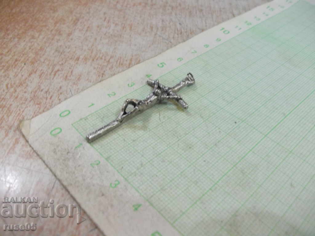 Auction Cross with a crucifix - 3.37 g. Auction Cross with a crucifix - 3.37 g.