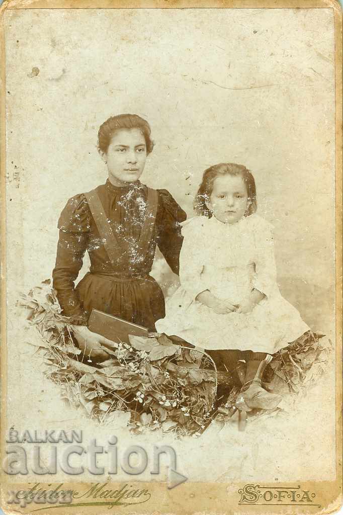 OLD PHOTO - CARDBOARD - ISIDOR MAJAR - SOFIA - 1807