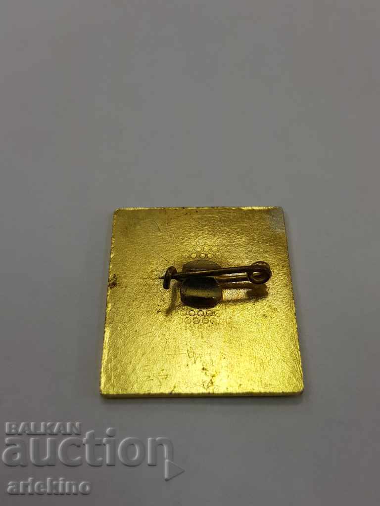 Delivery of Collection Bulgarian communist sport ski badge