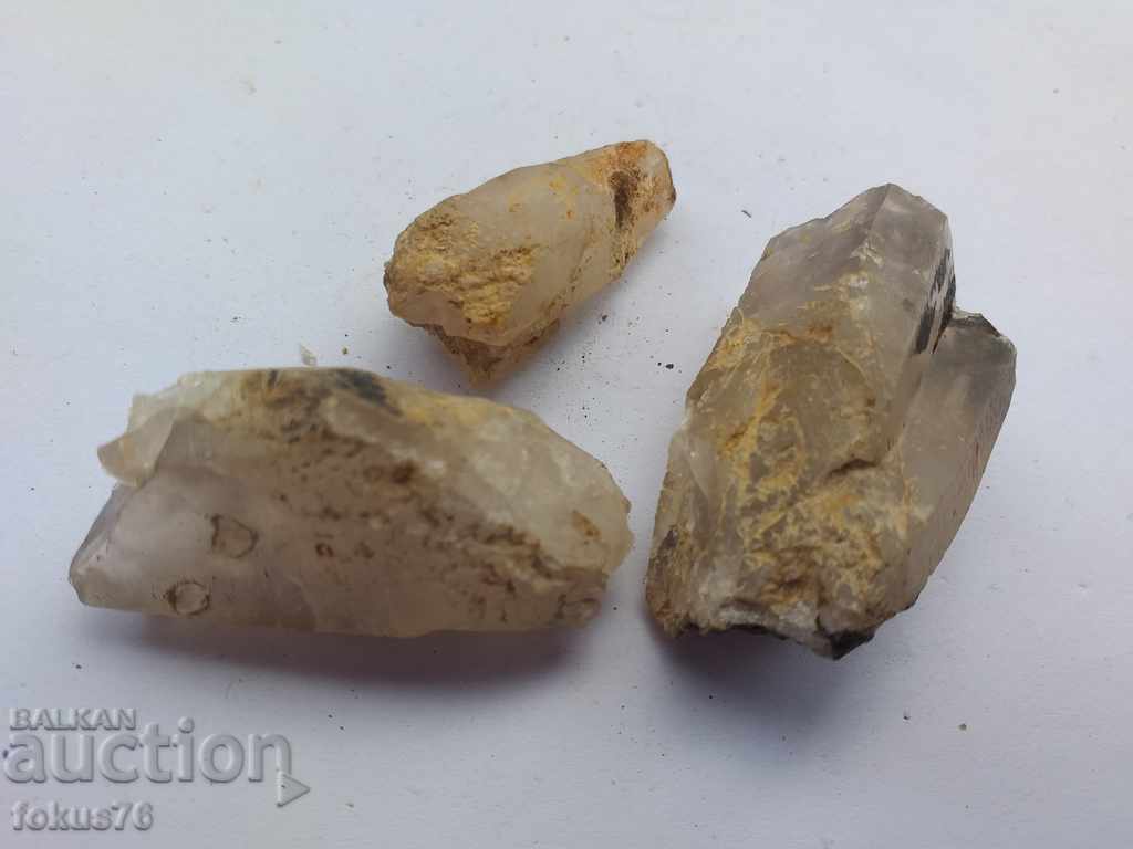 LOT STONE MINERAL QUARTZ MOUNTAIN CRYSTAL 3