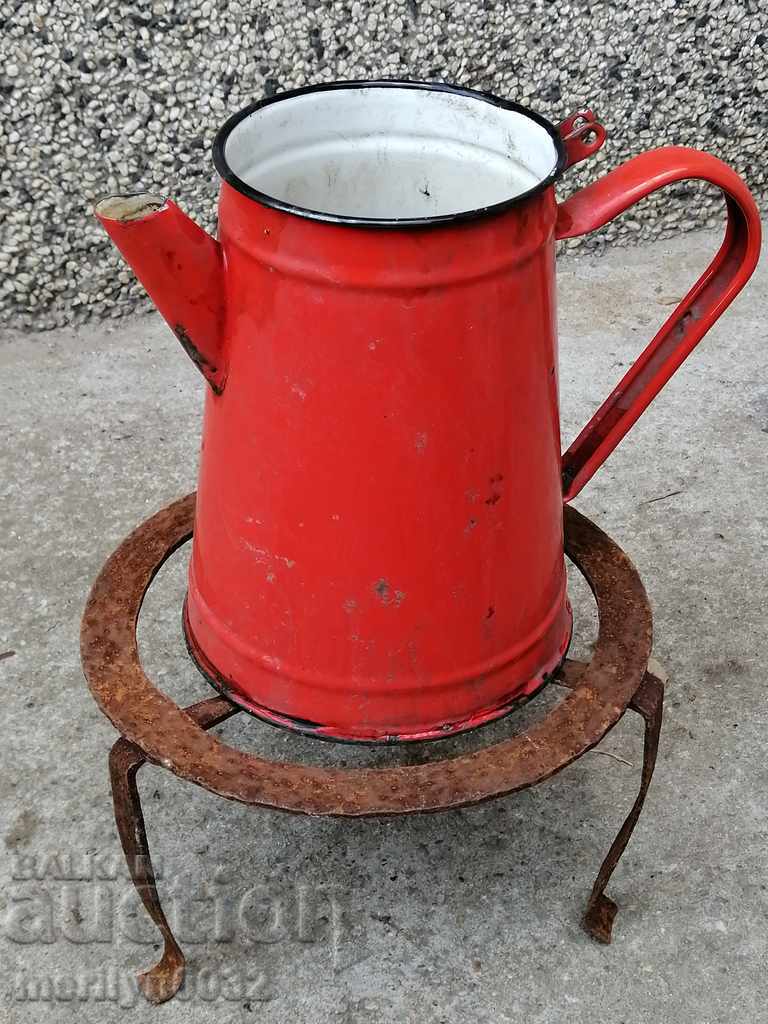 Μια αντίκα σφυρηλατημένη εστία αιθάλης στη σχάρα πυροφυτευμένη σφυρήλατο σίδερο - 6 Μια αντίκα σφυρηλατημένη εστία αιθάλης στη σχάρα πυροφυτευμένη σφυρήλατο σίδερο - 6