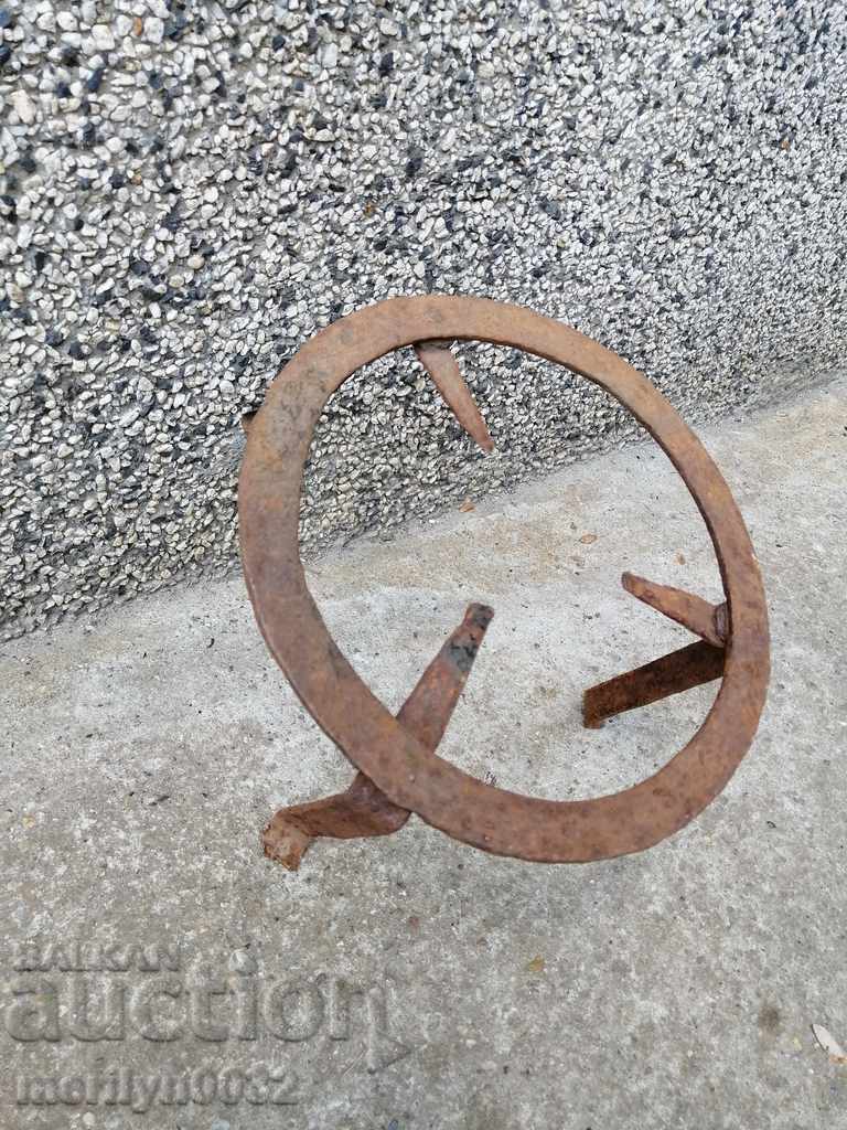 Auction An antique wrought iron soot hearth grilled pyruvic wrought iron Auction An antique wrought iron soot hearth grilled pyruvic wrought iron