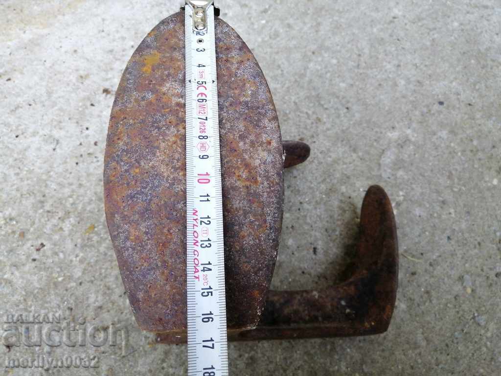 Παλιό σιδερένιο αμόνι τσαγκάρη, σφυρήλατο - 5 Παλιό σιδερένιο αμόνι τσαγκάρη, σφυρήλατο - 5