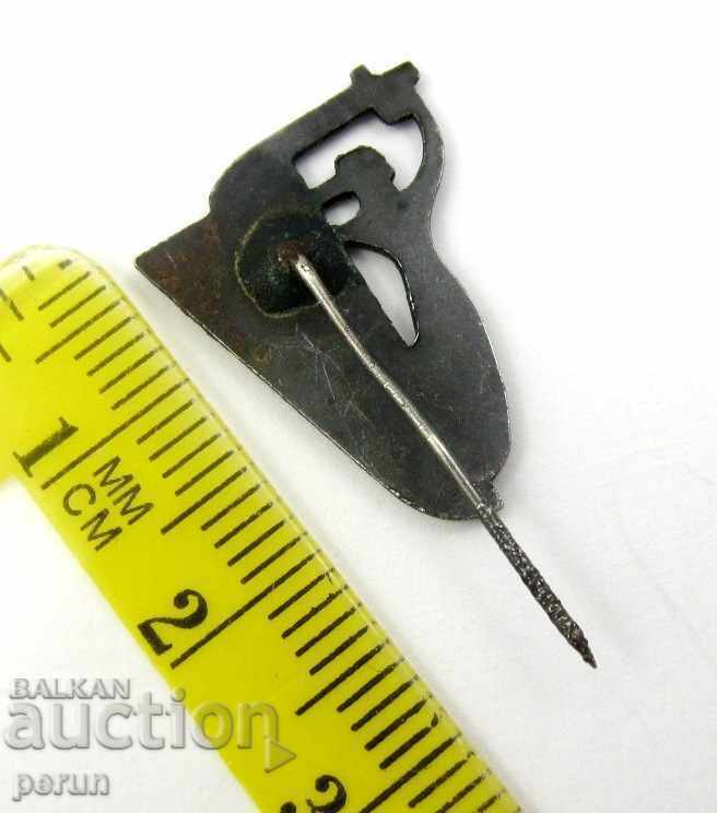 OLD COAT BADGE - WARSAW - COAT OF ARMS - HERALDY - EMBLEM - with price 4.50 BGN | € 2.30 OLD COAT BADGE - WARSAW - COAT OF ARMS - HERALDY - EMBLEM - with price 4.50 BGN | € 2.30