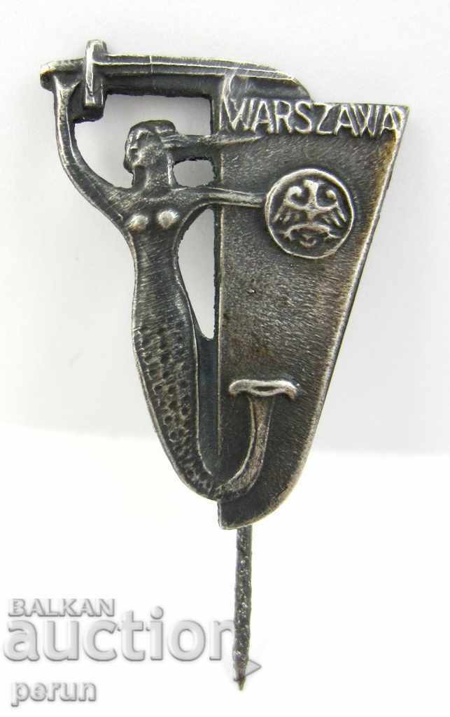 Delivery of OLD COAT BADGE - WARSAW - COAT OF ARMS - HERALDY - EMBLEM - Delivery of OLD COAT BADGE - WARSAW - COAT OF ARMS - HERALDY - EMBLEM -