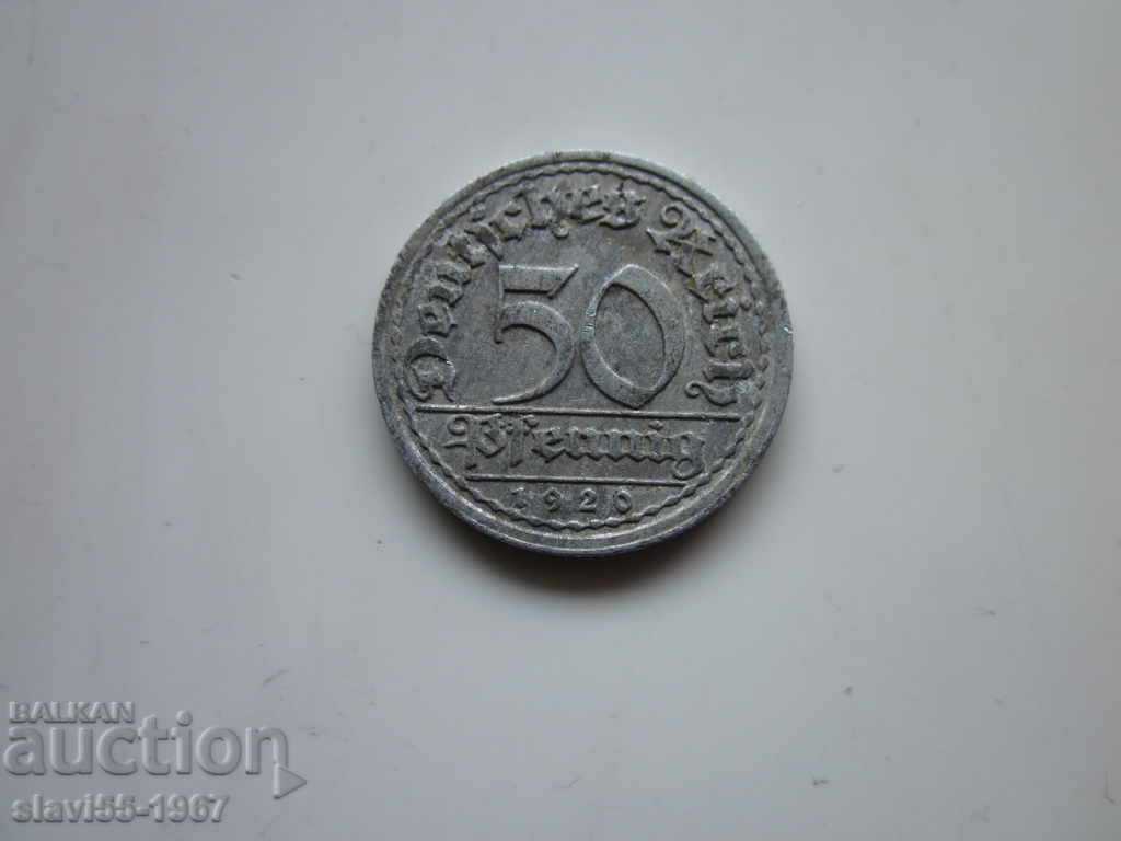 Delivery of 50 Pfennig 1920 BZC !!!