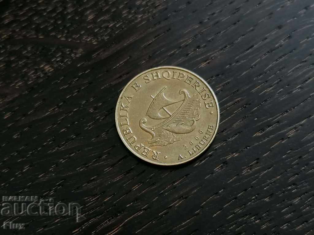 Coin - Albania - 20 light 2000 with price 2.50 BGN | € 1.28 Coin - Albania - 20 light 2000 with price 2.50 BGN | € 1.28