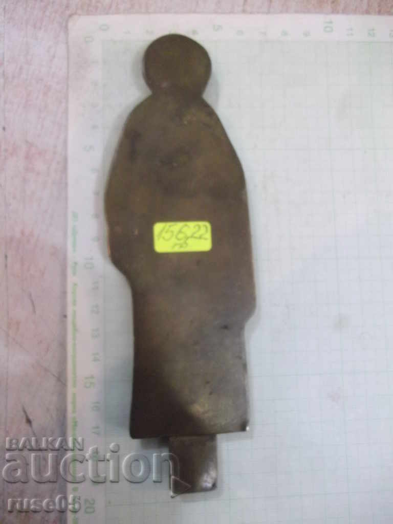 Figure old from bronze of a saint - 156,22 g. - 5 Figure old from bronze of a saint - 156,22 g. - 5