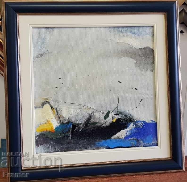 Delivery of Painting Plamen Bonev Gibona Coast 2 oil paints 2015 Delivery of Painting Plamen Bonev Gibona Coast 2 oil paints 2015