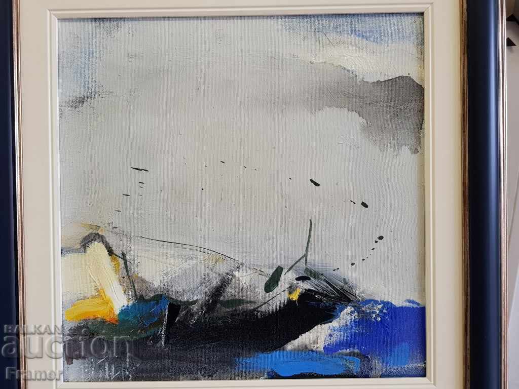 Painting Plamen Bonev Gibona Coast 2 oil paints 2015 - 5 Painting Plamen Bonev Gibona Coast 2 oil paints 2015 - 5