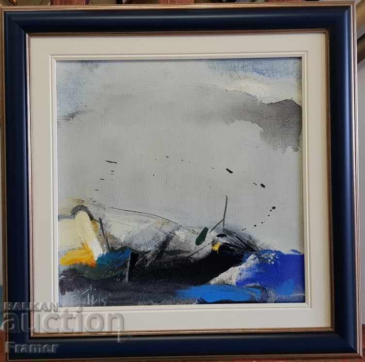 Painting Plamen Bonev Gibona Coast 2 oil paints 2015 Painting Plamen Bonev Gibona Coast 2 oil paints 2015