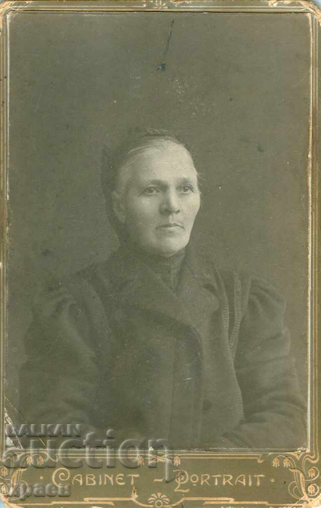 OLD PHOTOGRAPH - CARDBOARD - 2400