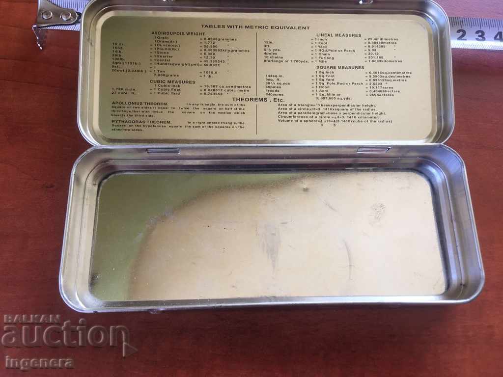 BOX METAL SHEET with price 6.00 BGN | € 3.07 BOX METAL SHEET with price 6.00 BGN | € 3.07