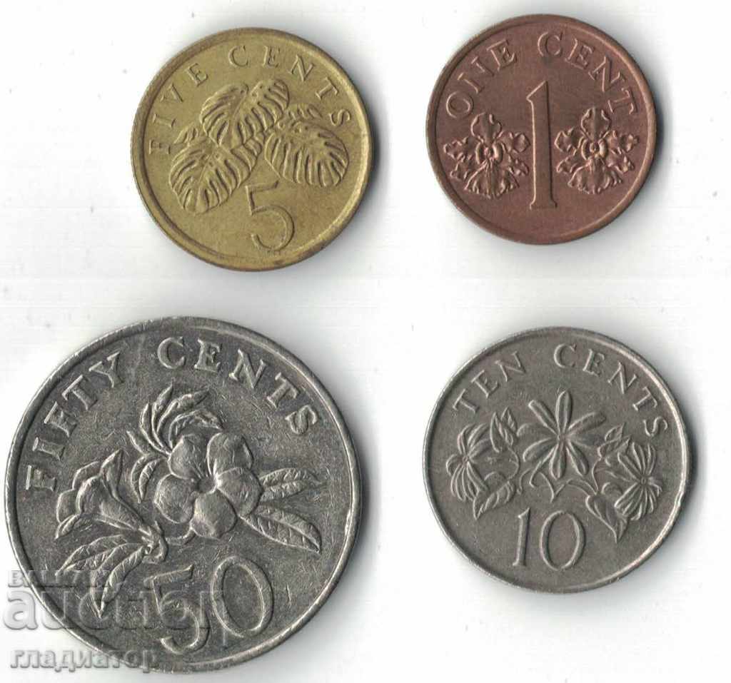 Σιγκαπούρη - παρτίδα 4 centsA