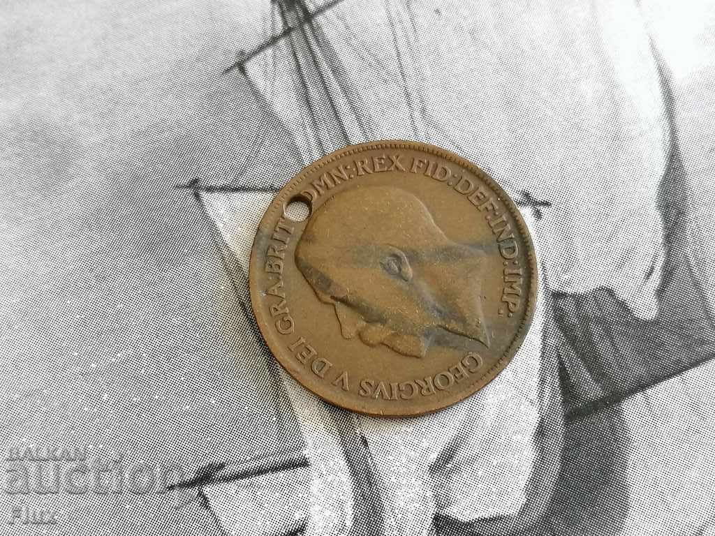 Coin - UK - 1 penny | 1916 with price 1.25 BGN | € 0.64 Coin - UK - 1 penny | 1916 with price 1.25 BGN | € 0.64