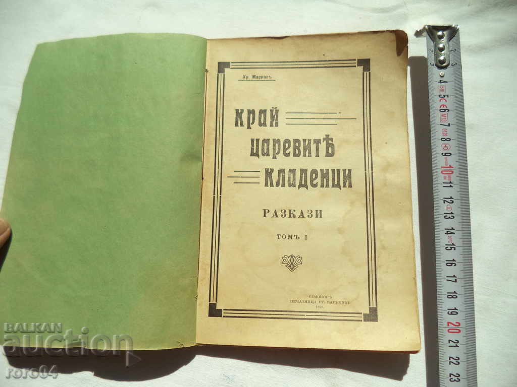 THE END OF THE QUEEN'S WELLS - HRISTO MARKOV - 1938 with price 76.50 BGN | € 39.11 THE END OF THE QUEEN'S WELLS - HRISTO MARKOV - 1938 with price 76.50 BGN | € 39.11