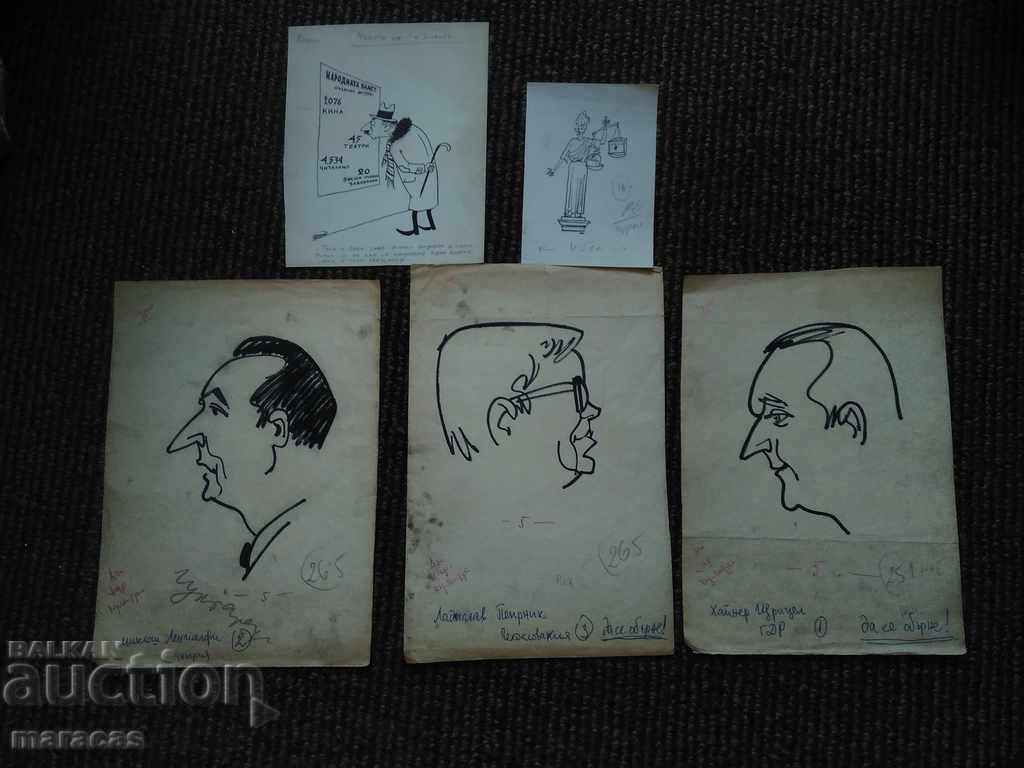 Caricaturi cu cerneală - 5