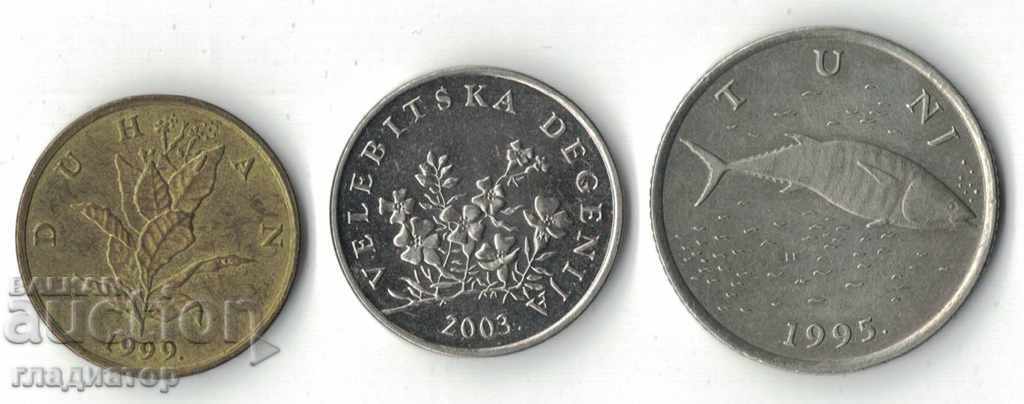 Lot of Croatia - 3 coins from Croatia with price 1.80 BGN | € 0.92 Lot of Croatia - 3 coins from Croatia with price 1.80 BGN | € 0.92